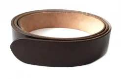 Flash Sale Leonardo Carbone 5000 Gürtelrohling "Rolf" aus robustem Leder - Dunkelbraun