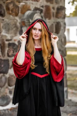 Best Sale Leonardo Carbone 4905 Kapuzenkleid aus Viskose