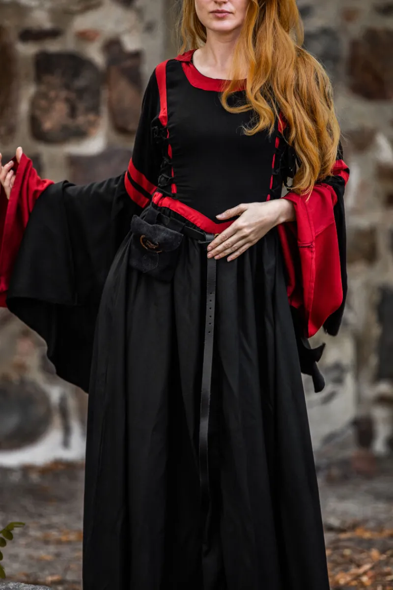 Best Sale Leonardo Carbone 4905 Kapuzenkleid aus Viskose "Isolde"