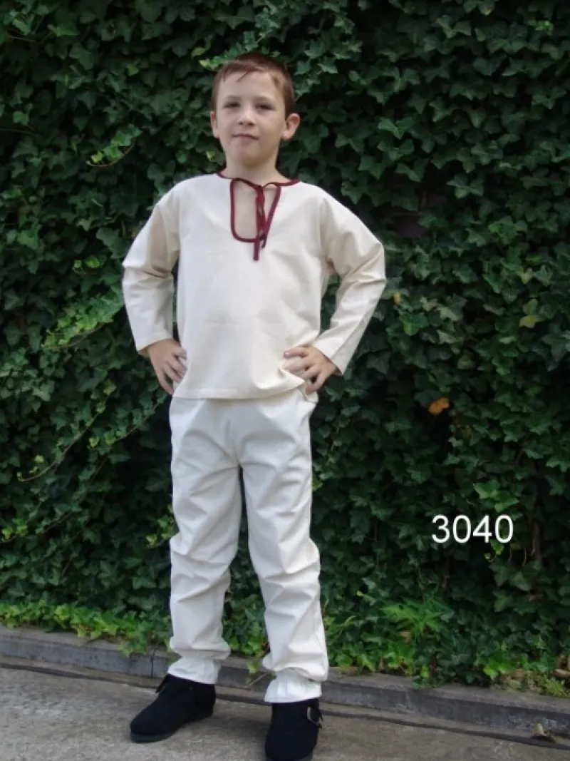 Sale Leonardo Carbone Baumwoll-Kinderhose Schwarz