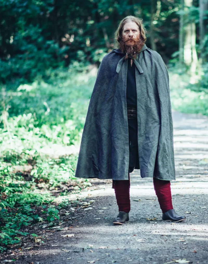 Cheap Leonardo Carbone Baumwollumhang "Frantz" Blau