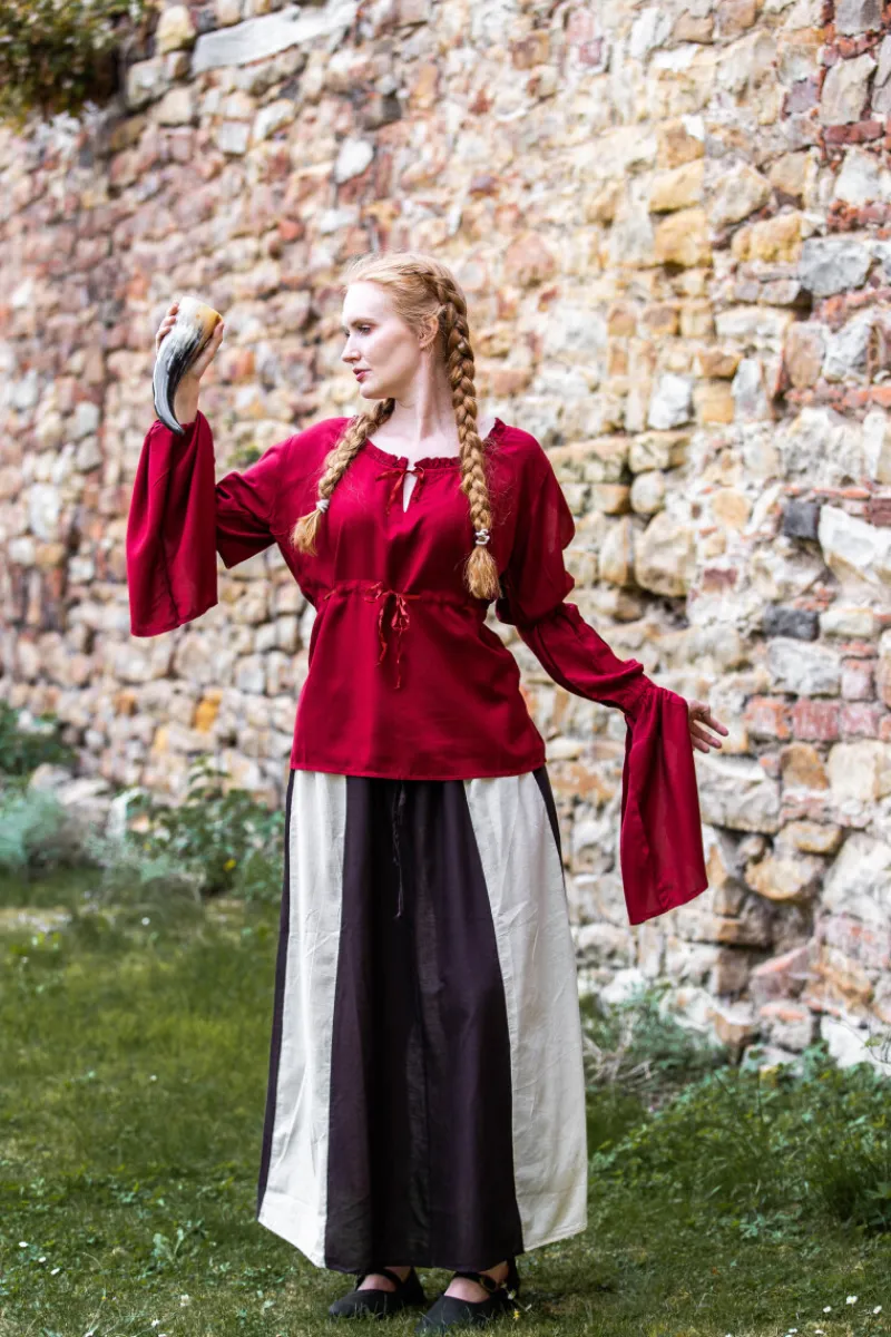 Clearance Leonardo Carbone Bluse "Victoria" Rot