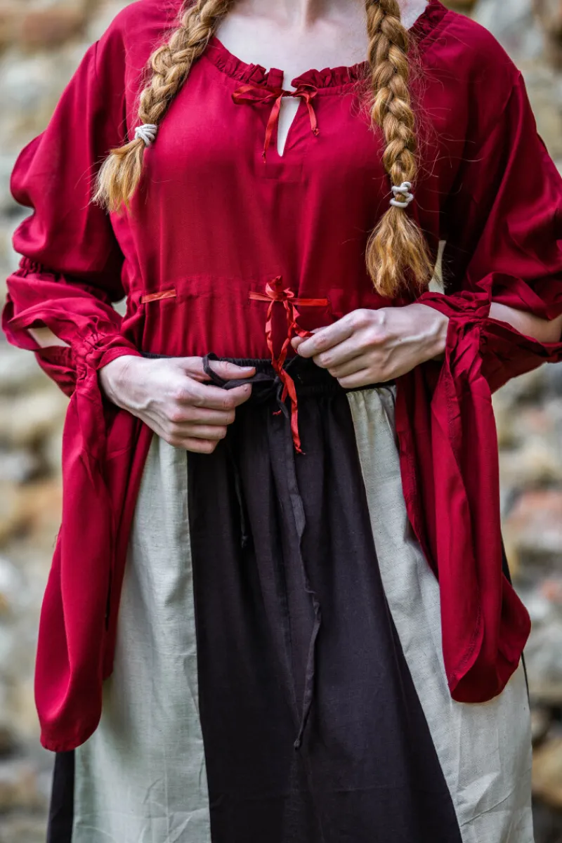 Clearance Leonardo Carbone Bluse "Victoria" Rot