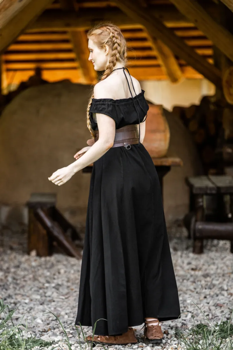 Cheap Leonardo Carbone Bodenlanges Kleid "Ella" Schwarz
