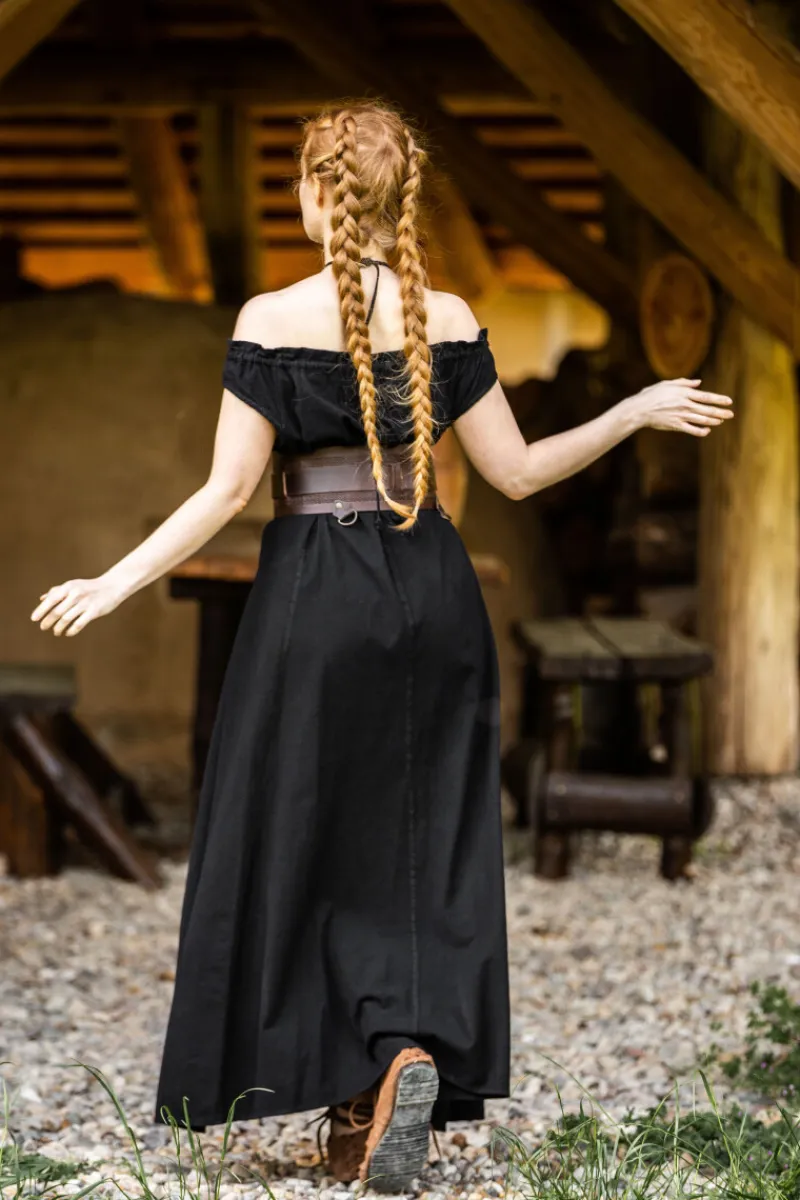 Cheap Leonardo Carbone Bodenlanges Kleid "Ella" Schwarz