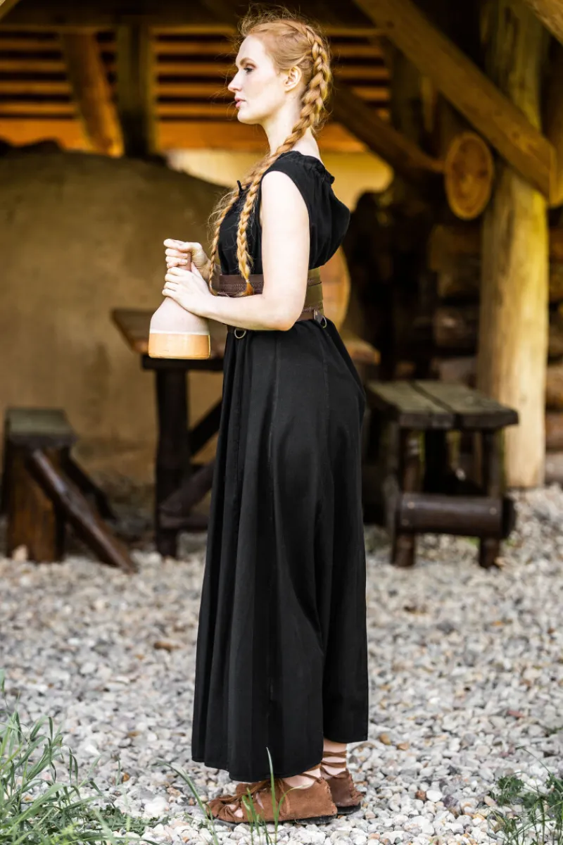 Cheap Leonardo Carbone Bodenlanges Kleid "Ella" Schwarz