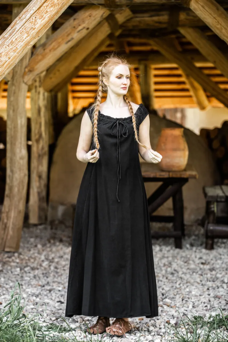 Cheap Leonardo Carbone Bodenlanges Kleid "Ella" Schwarz