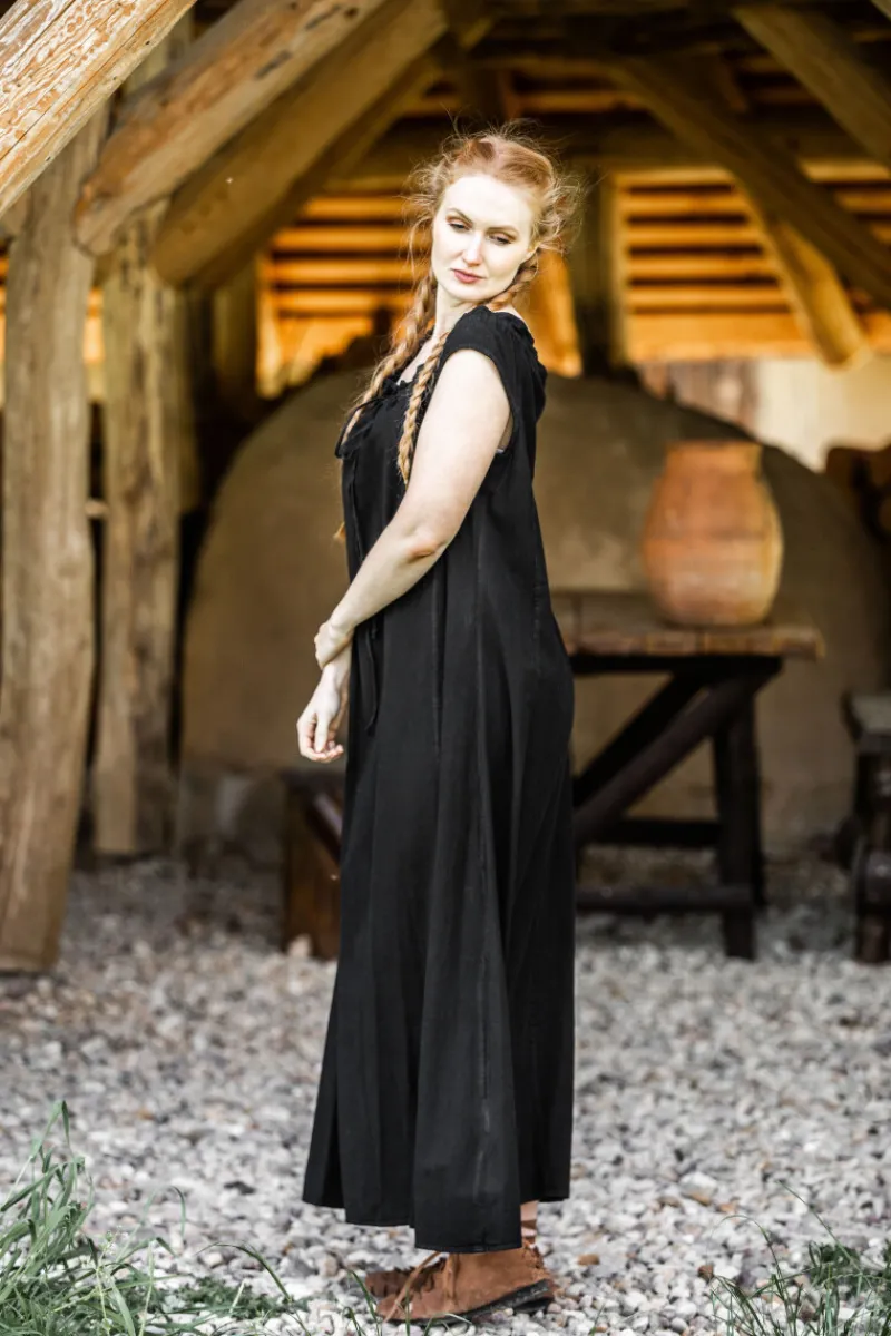 Cheap Leonardo Carbone Bodenlanges Kleid "Ella" Schwarz