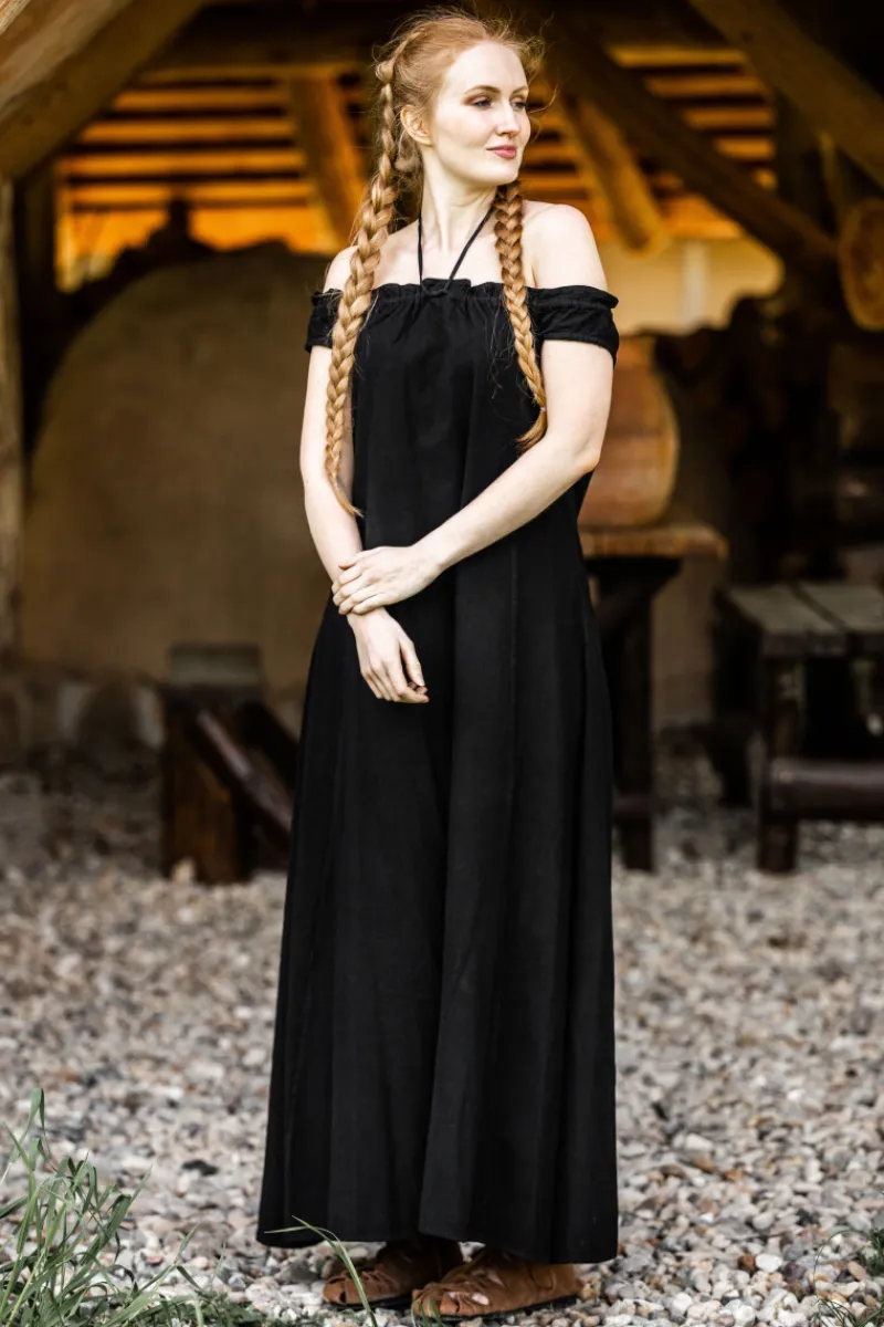 Cheap Leonardo Carbone Bodenlanges Kleid "Ella" Schwarz