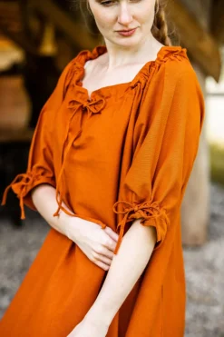 Best Sale Leonardo Carbone Bodenlanges Kurzarmkleid