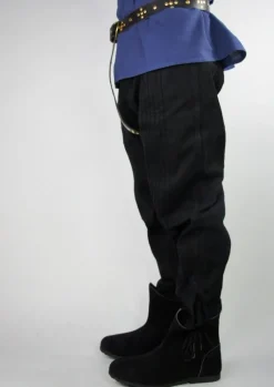 Fashion Leonardo Carbone Edle Mittelalter Hose 