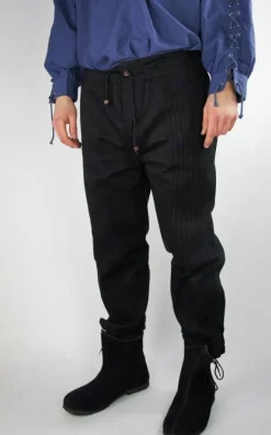 Fashion Leonardo Carbone Edle Mittelalter Hose 