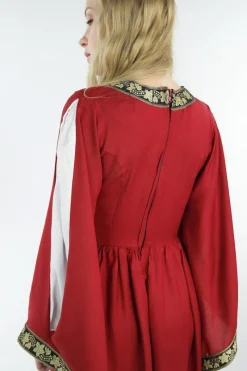Outlet Leonardo Carbone Edles Viskosekleid