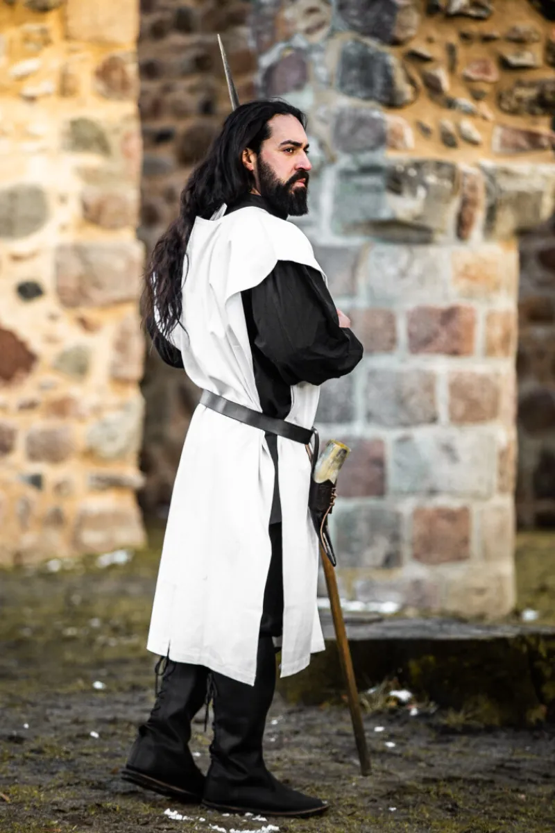 Flash Sale Leonardo Carbone Einfarbiger Waffenrock "Frederick" Weiß