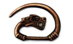 Outlet Leonardo Carbone F-07 K Metallspange kleiner Drache