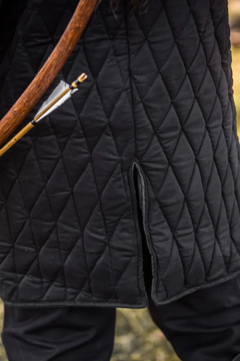Sale Leonardo Carbone Gambeson mit Schließen "Frieso" Schwarz