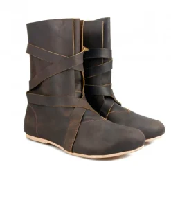 Best Leonardo Carbone Haithabu Stiefel mit Ledersohle "Sjur" Braun