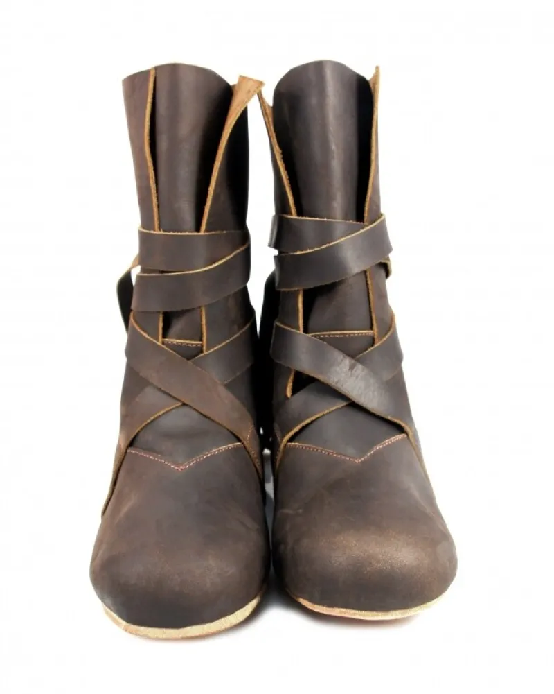 Best Leonardo Carbone Haithabu Stiefel mit Ledersohle "Sjur" Braun