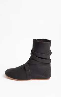 Best Sale Leonardo Carbone Haithabu Stiefel mit Ledersohle "Sjur" Schwarz
