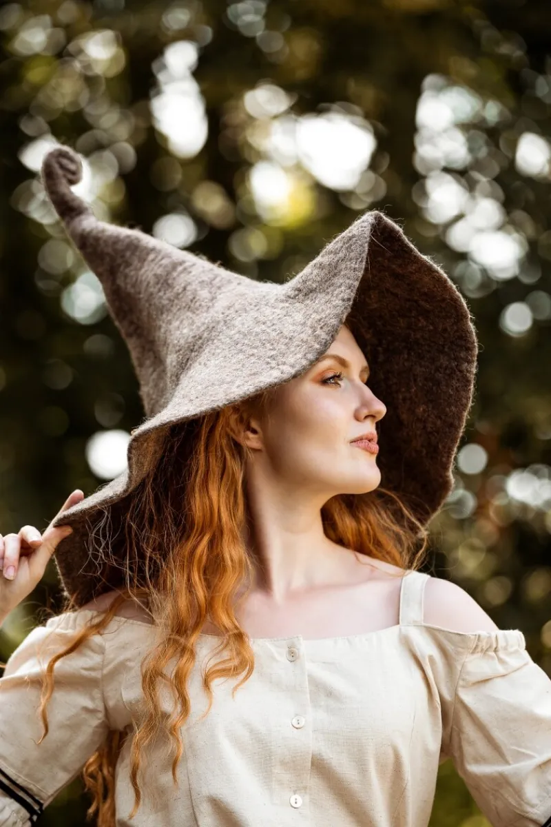 Online Leonardo Carbone Hexenhut "Glinda" Naturbraun