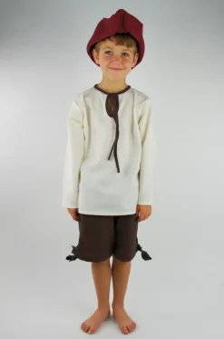 Fashion Leonardo Carbone Kinder-Kniebundhose "Oliver" Dunkelbraun