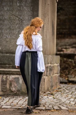 Discount Leonardo Carbone Klassische Mittelalterbluse 