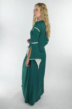 Discount Leonardo Carbone Kleid mit Trompetenärmeln 