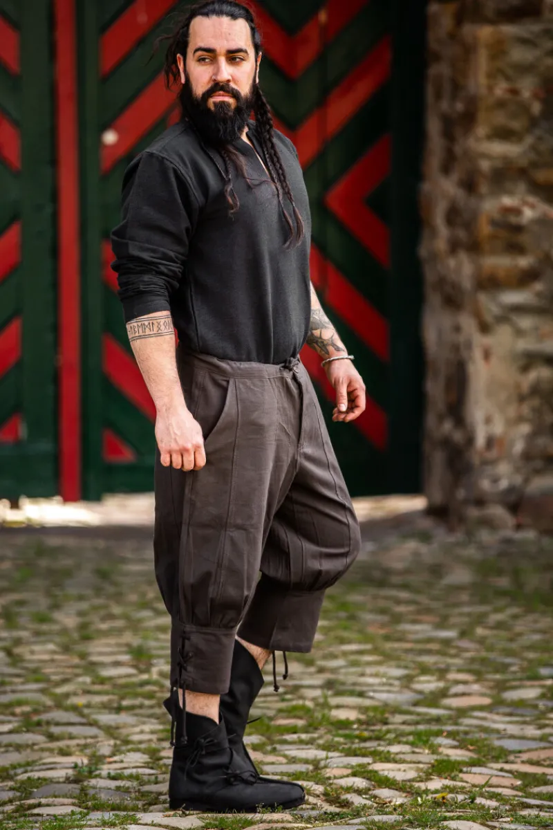 Best Leonardo Carbone Kniebundhose mit Unterbeinschnürung "Laurence" Braun