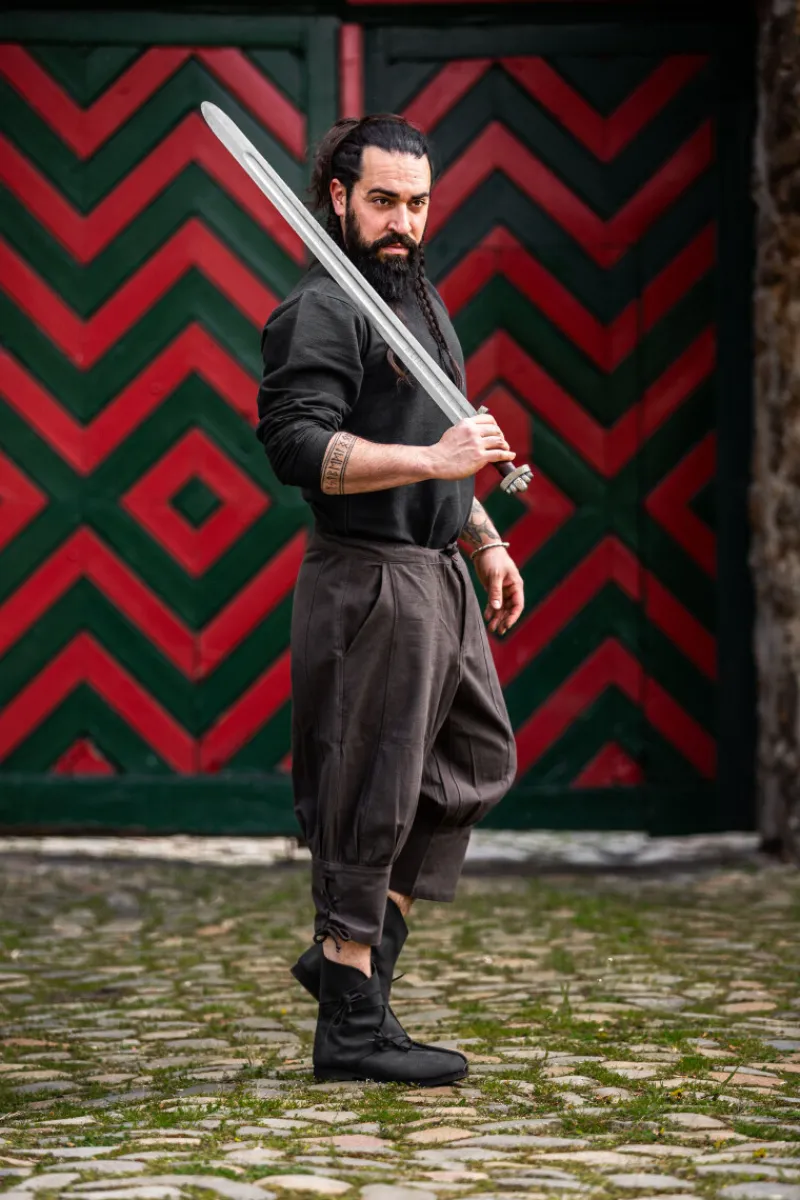 Best Leonardo Carbone Kniebundhose mit Unterbeinschnürung "Laurence" Braun