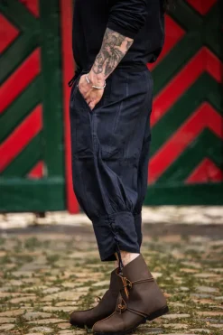 Fashion Leonardo Carbone Kniebundhose mit Unterbeinschnürung 