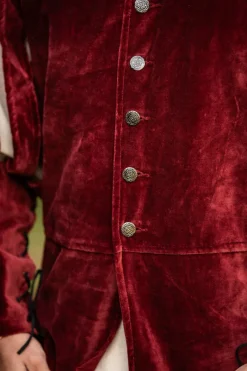Flash Sale Leonardo Carbone Landsknechtjacke mit geschlitzten Ärmeln