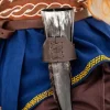 Discount Leonardo Carbone Leder Hornhalter "Hume" Dunkelbraun