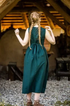 Fashion Leonardo Carbone Mittelalter Bauernkleid 