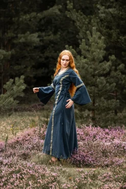 Best Leonardo Carbone Mittelalter Baumwollkleid