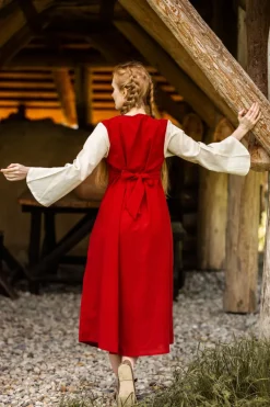 Flash Sale Leonardo Carbone Mittelalter Baumwollkleid 