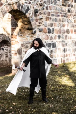 Store Leonardo Carbone Mittelalter Baumwollumhang