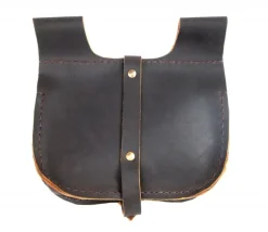 Store Leonardo Carbone Mittelalter Gürteltasche Leder 