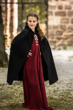 Flash Sale Leonardo Carbone Mittelalter Kinderumhang "Cecilia" Schwarz