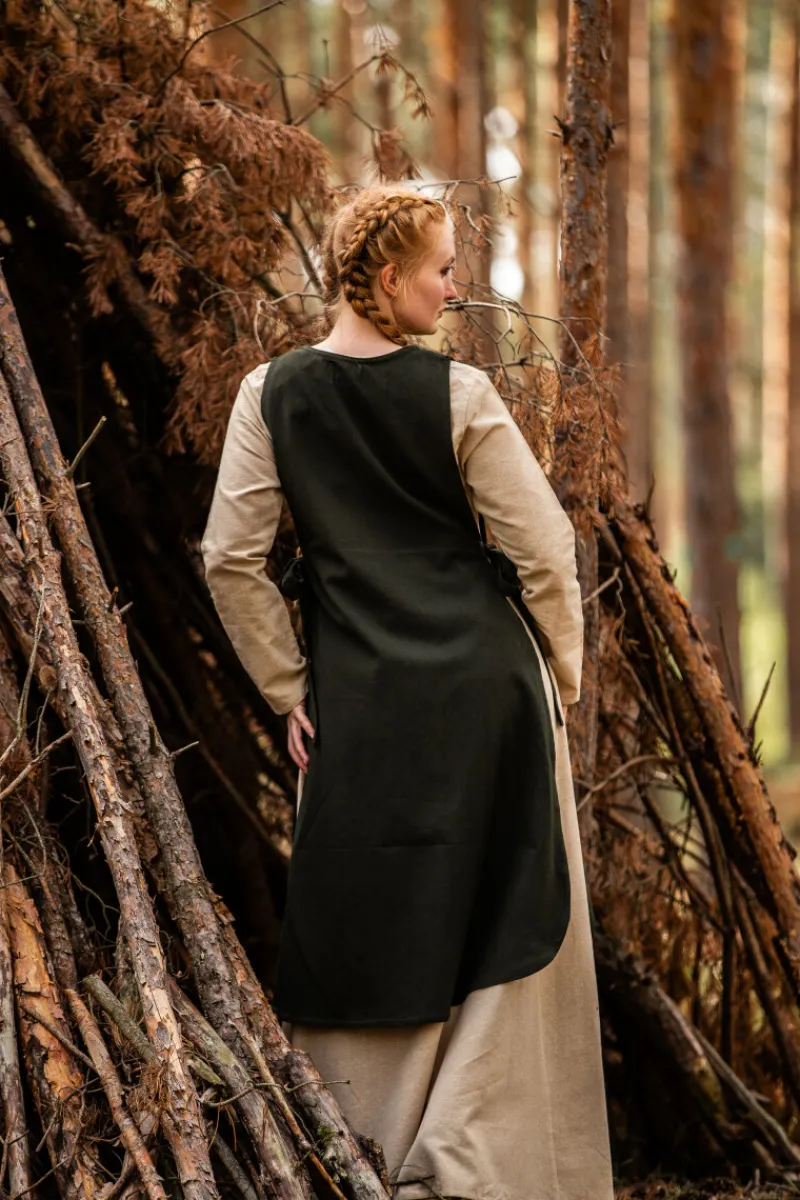 Clearance Leonardo Carbone Mittelalter-Überkleid "Magdalena" Grün