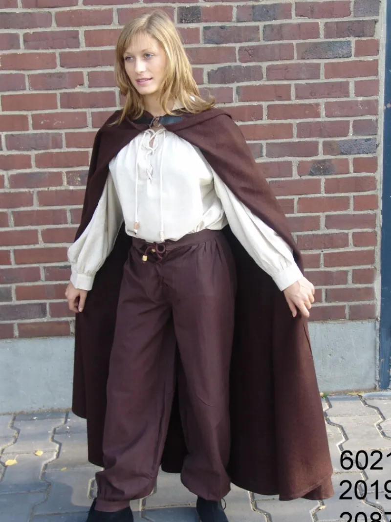 Shop Leonardo Carbone Mittelalter-Bundhose "Gerold" Dunkelbraun