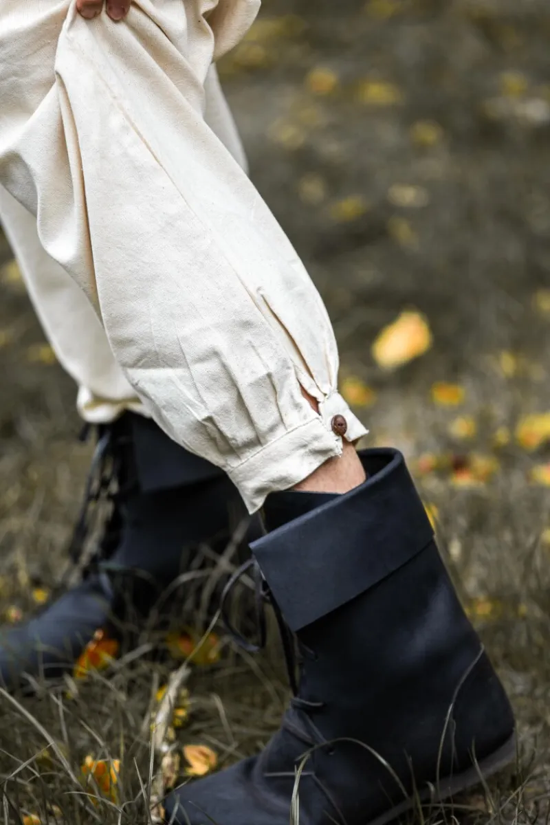 Fashion Leonardo Carbone Mittelalter-Bundhose "Gerold" Natur
