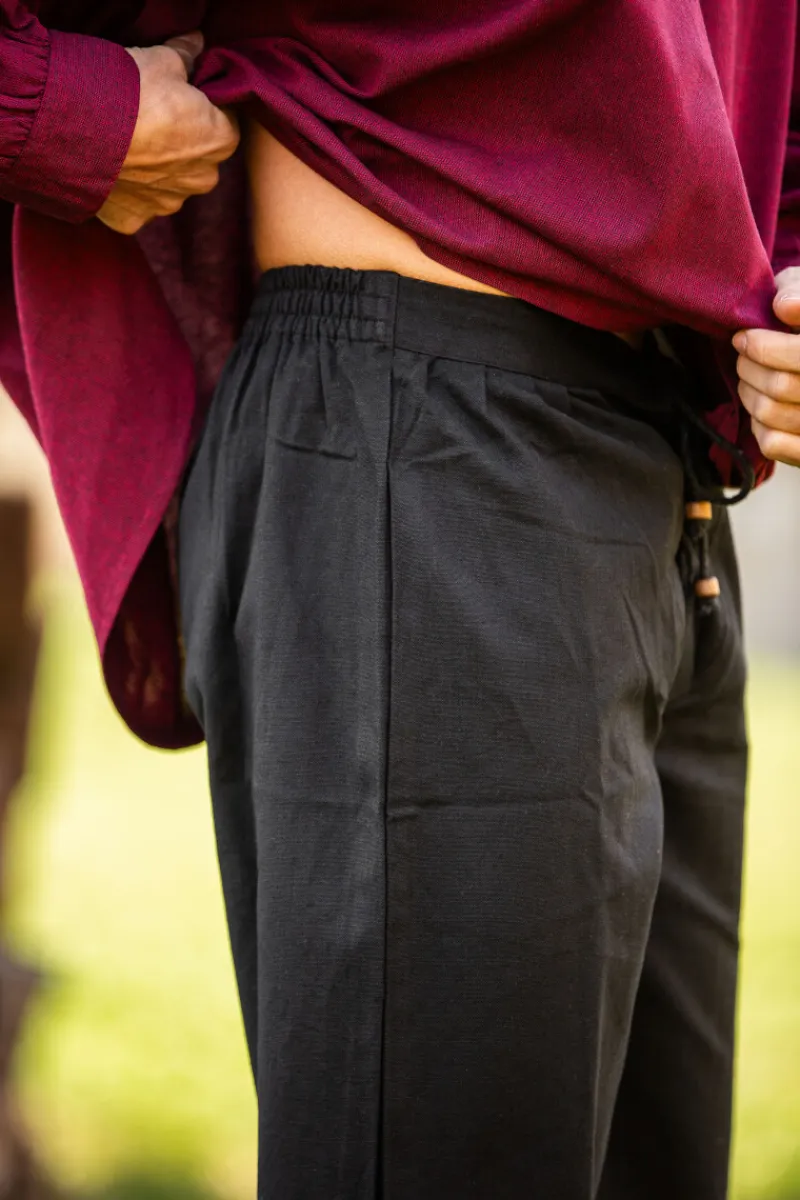 Best Sale Leonardo Carbone Mittelalter-Bundhose "Gerold" Schwarz