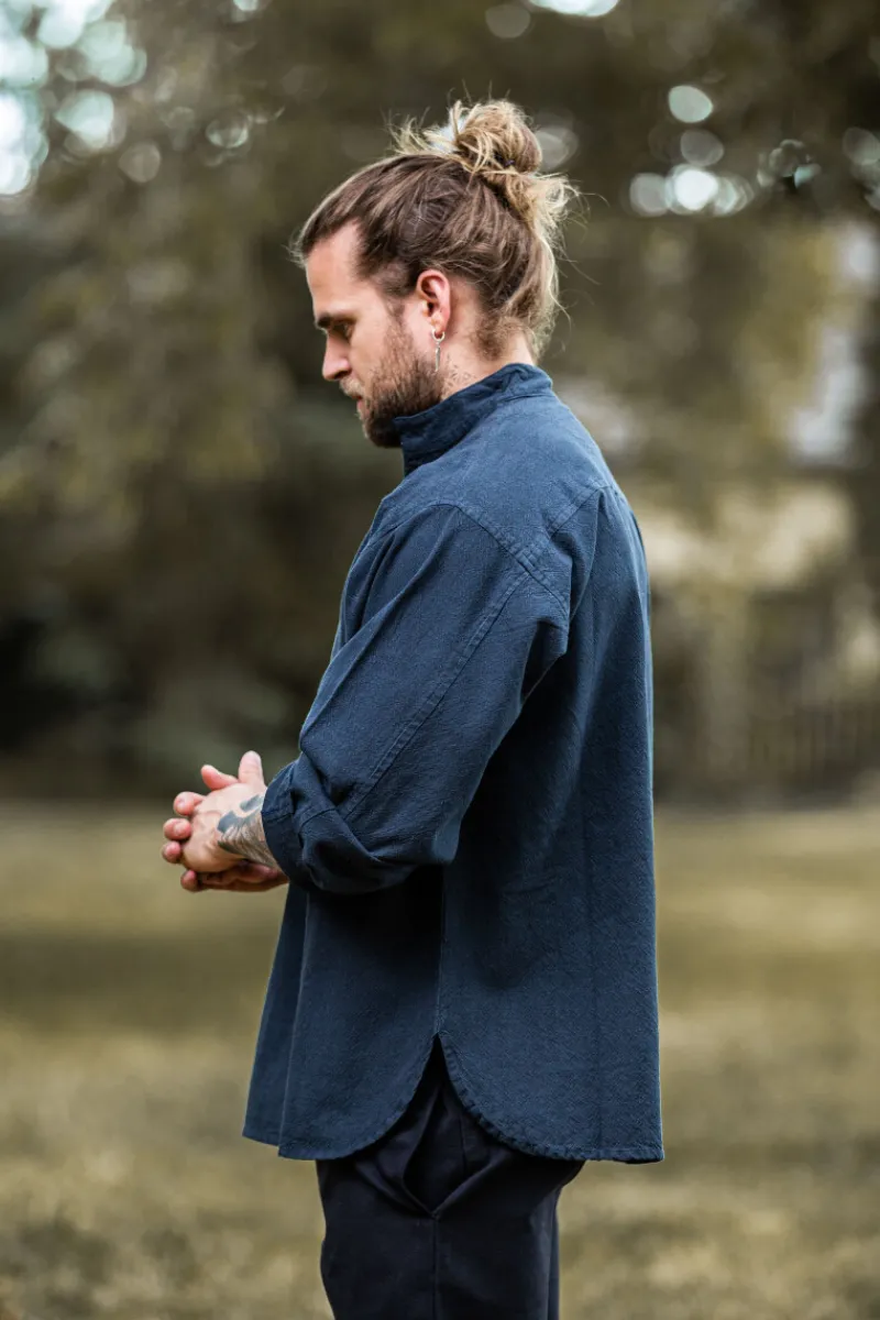 Shop Leonardo Carbone Mittelalterhemd "Ansbert" Blau
