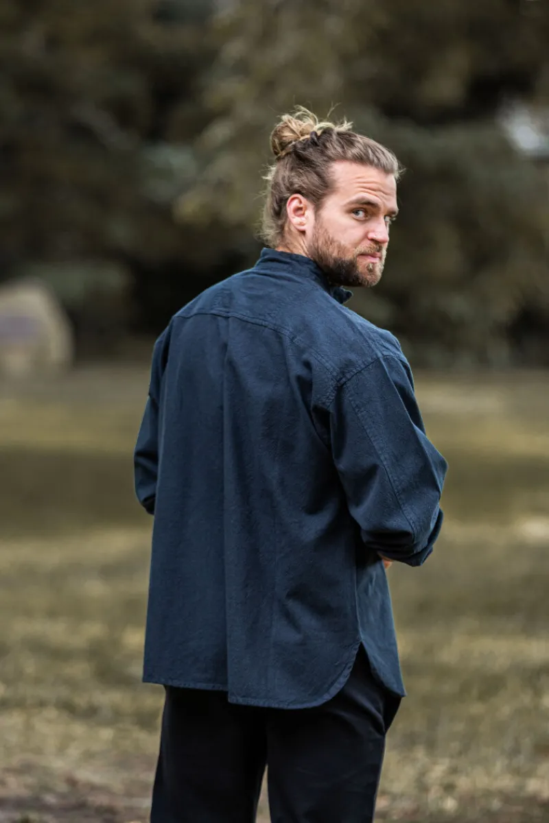 Shop Leonardo Carbone Mittelalterhemd "Ansbert" Blau