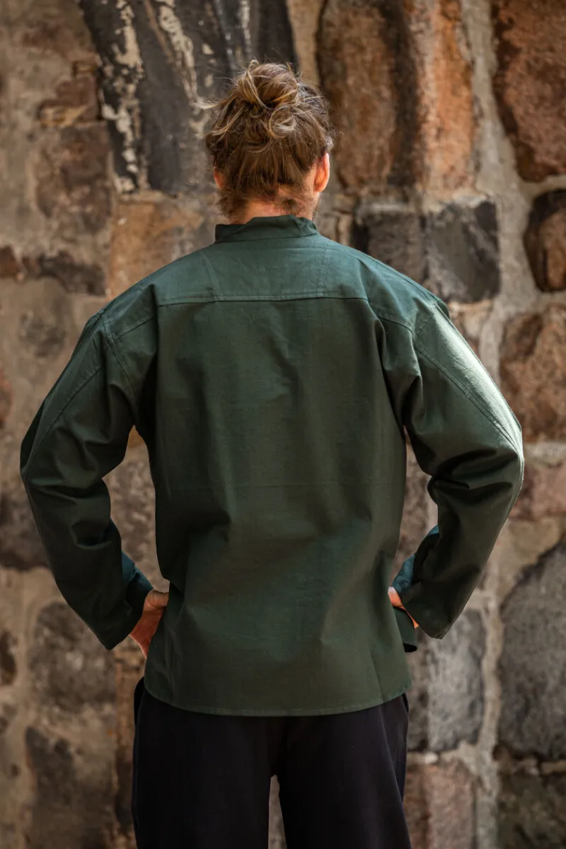 Store Leonardo Carbone Mittelalterhemd "Ansbert" Grün