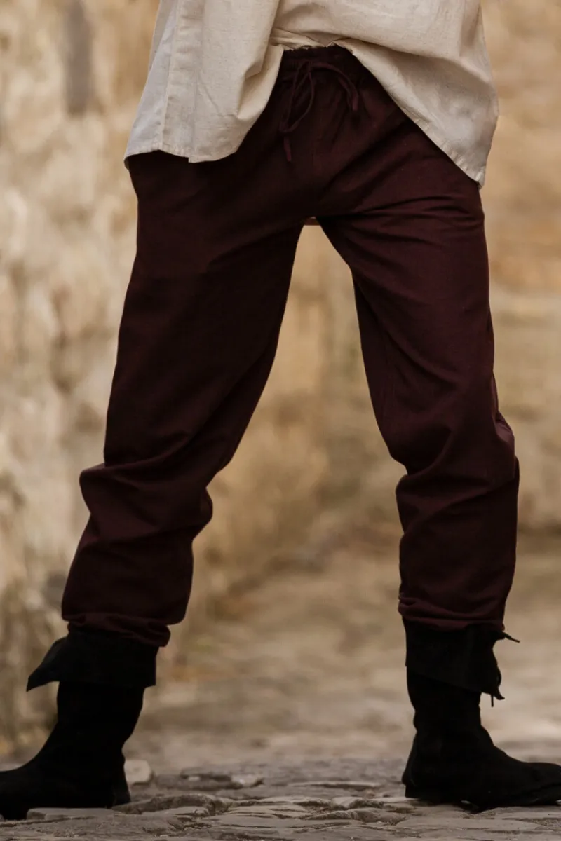 Cheap Leonardo Carbone Mittelalterhose "Arvo" Dunkelbraun