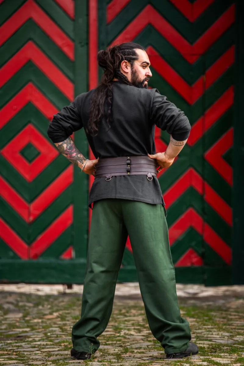 Fashion Leonardo Carbone Mittelalterhose "Dirk" Grün