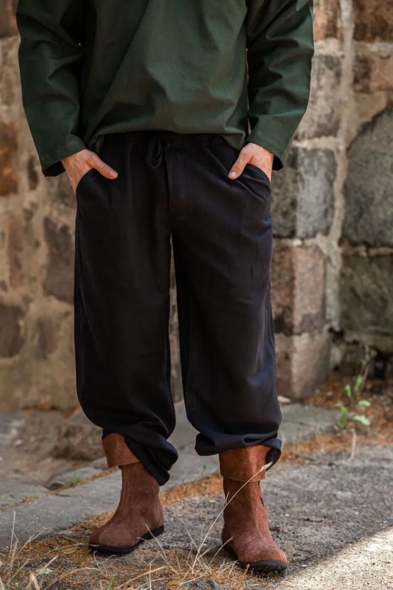 Best Sale Leonardo Carbone Mittelalterhose "Dirk" Schwarz