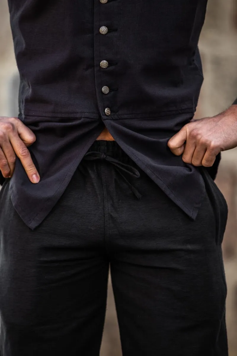 Cheap Leonardo Carbone Mittelalterhose "Jören" Schwarz