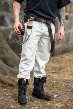 Online Leonardo Carbone Mittelalter-Hose mit Gummizug